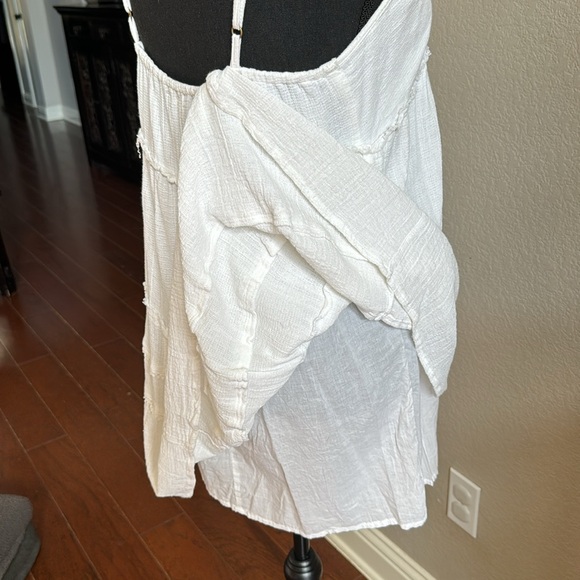 White O’Neil Linen Dress - Picture 3 of 4